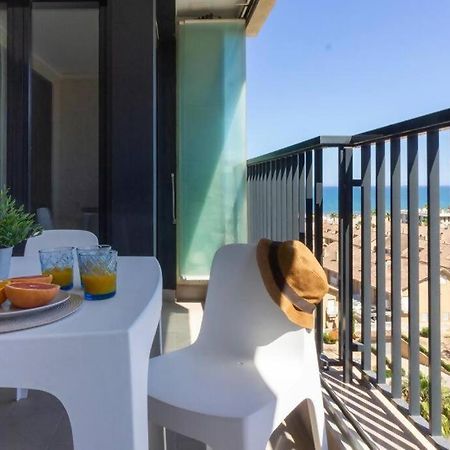 Alboraya Apartamento Con Vista Al Mar Y Piscina บาเลนเซีย ภายนอก รูปภาพ