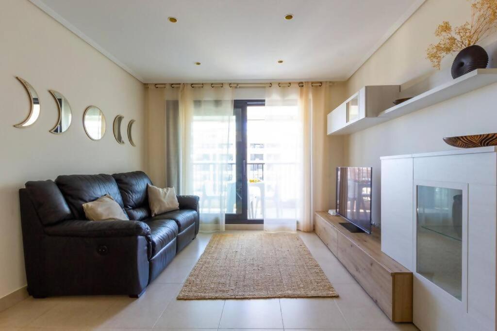 Alboraya Apartamento Con Vista Al Mar Y Piscina บาเลนเซีย ภายนอก รูปภาพ