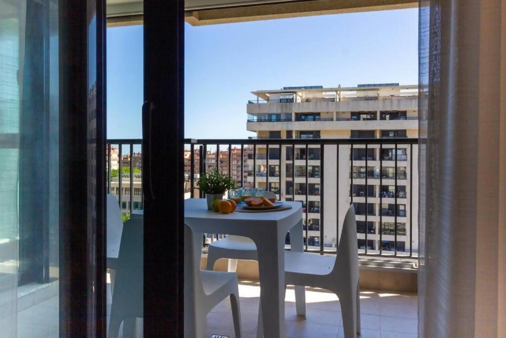 Alboraya Apartamento Con Vista Al Mar Y Piscina บาเลนเซีย ภายนอก รูปภาพ